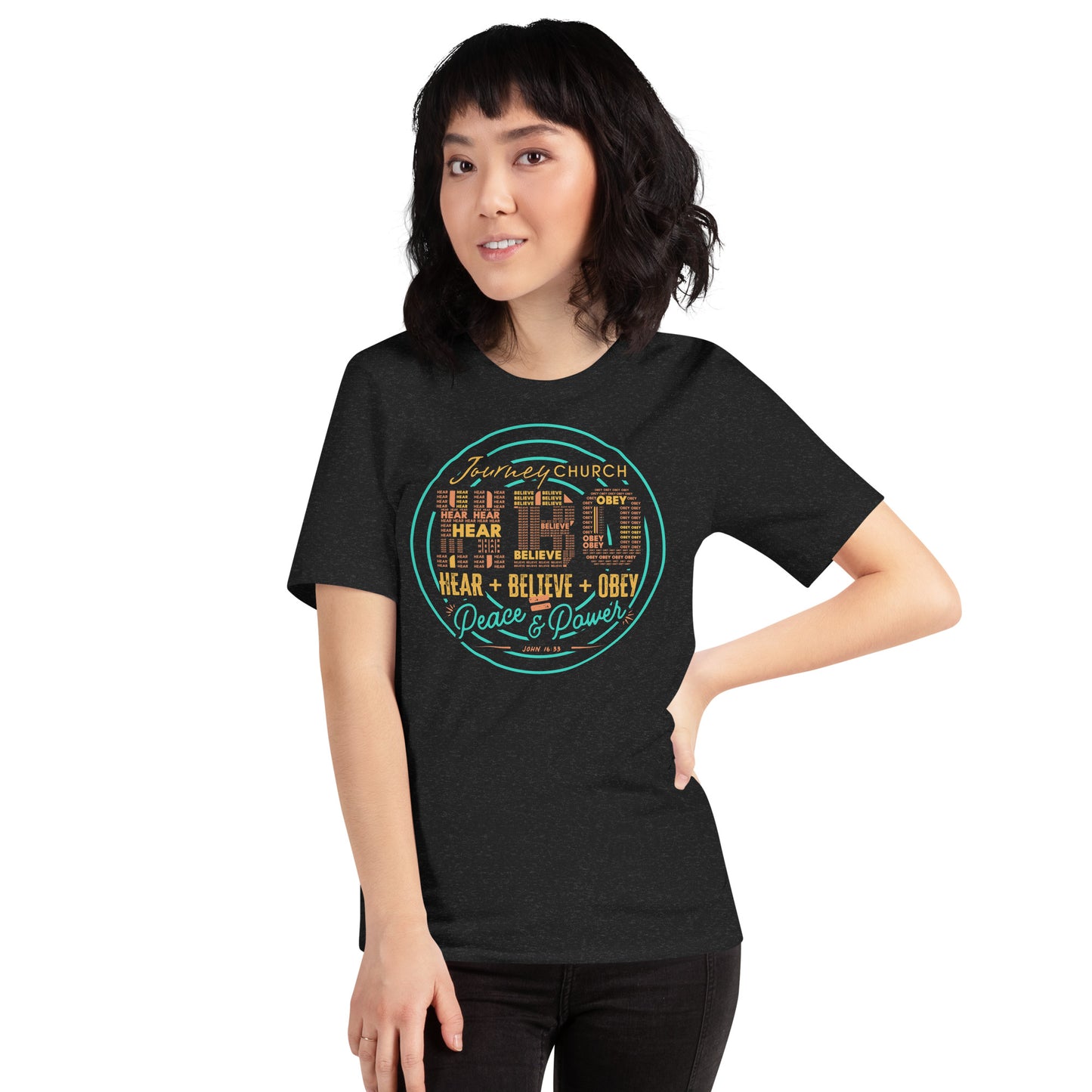 **HBO - Hear, Believe & Obey Unisex T-shirt