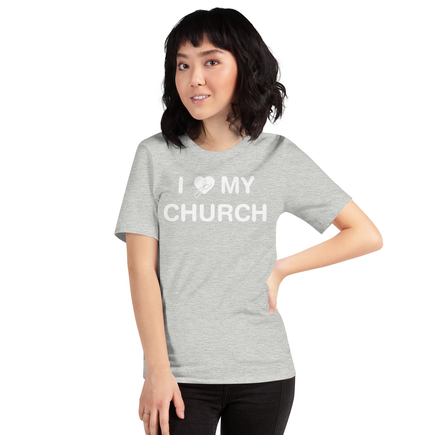 I Love My Church Unisex t-shirt