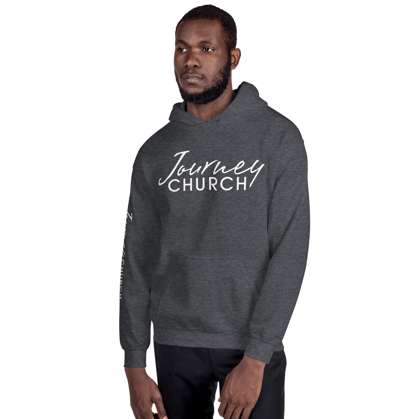 Journey Church - Unisex Hoodie w/ Sleeve Print