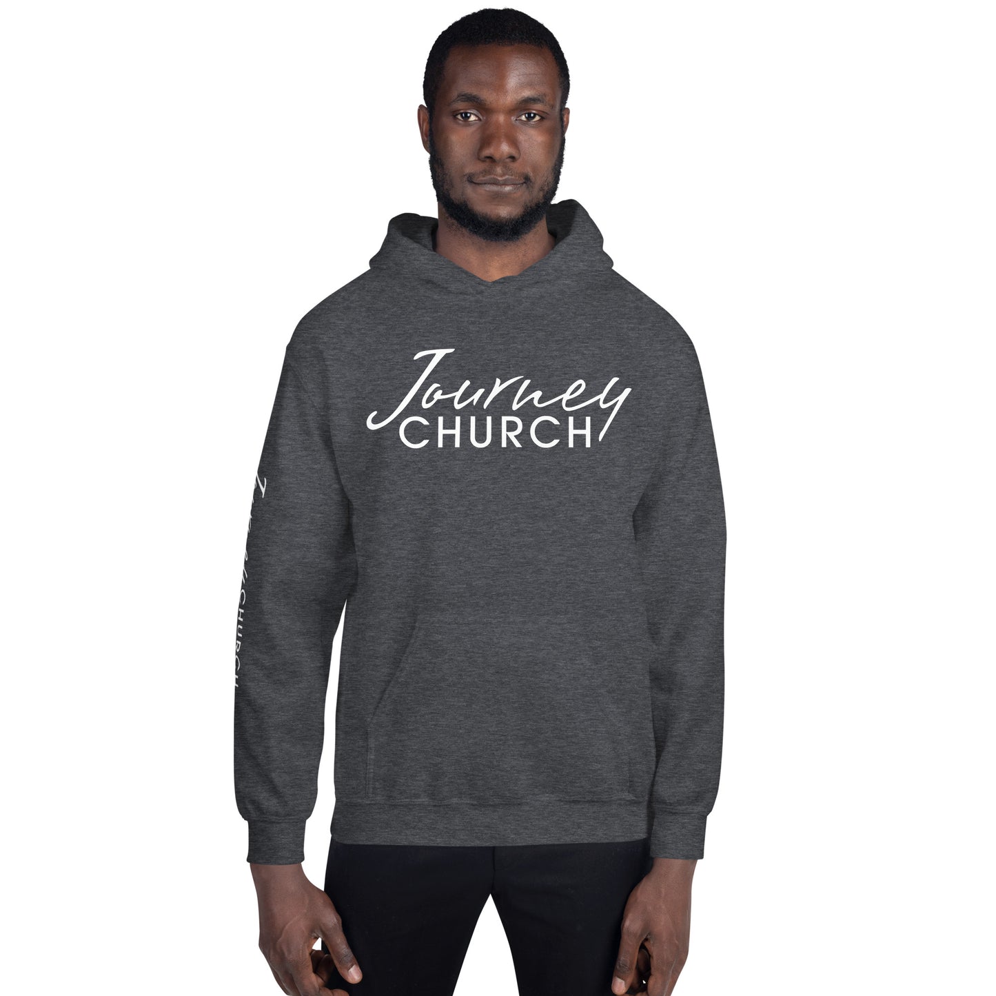 Journey Church - Unisex Hoodie w/ Sleeve Print