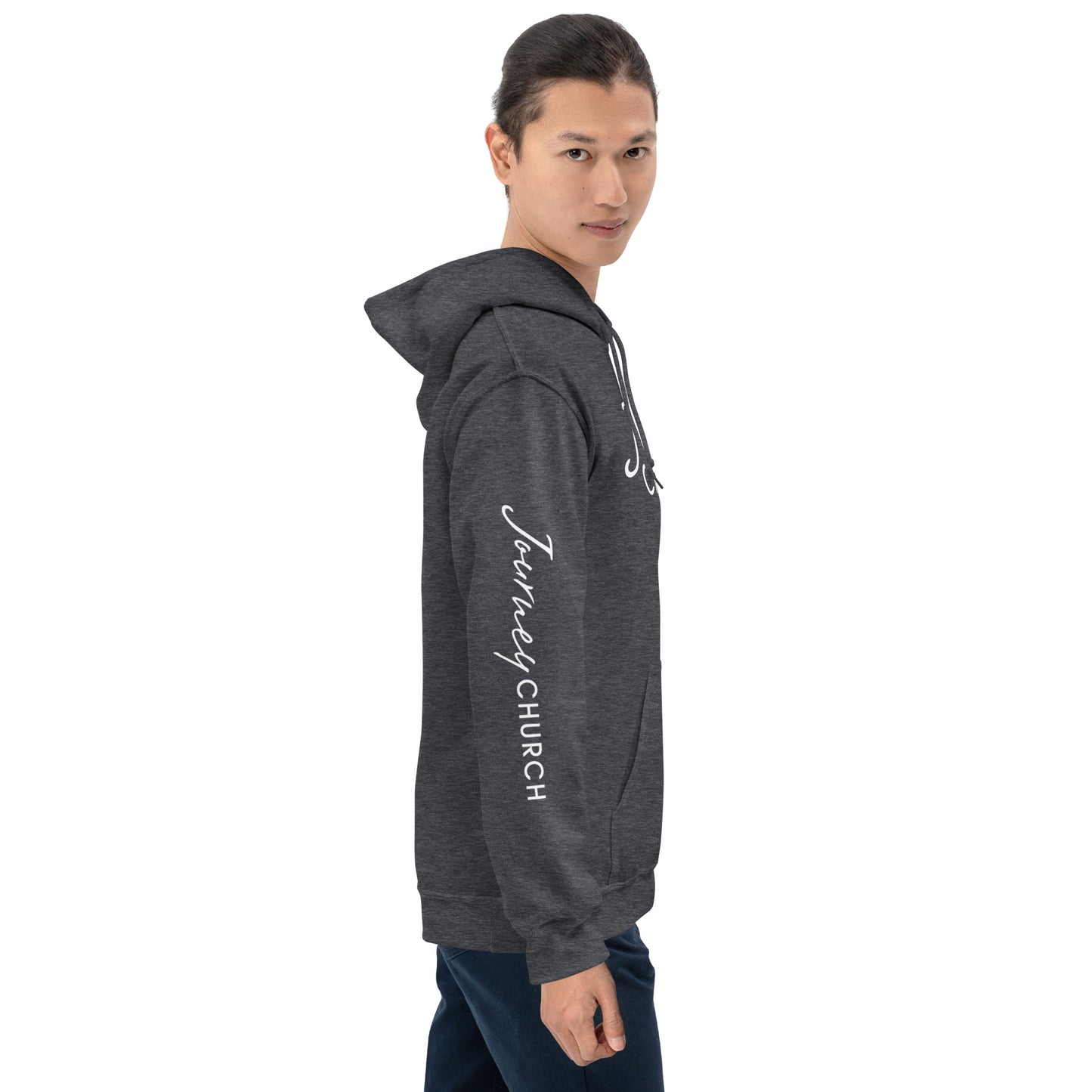 Journey Church - Unisex Hoodie w/ Sleeve Print