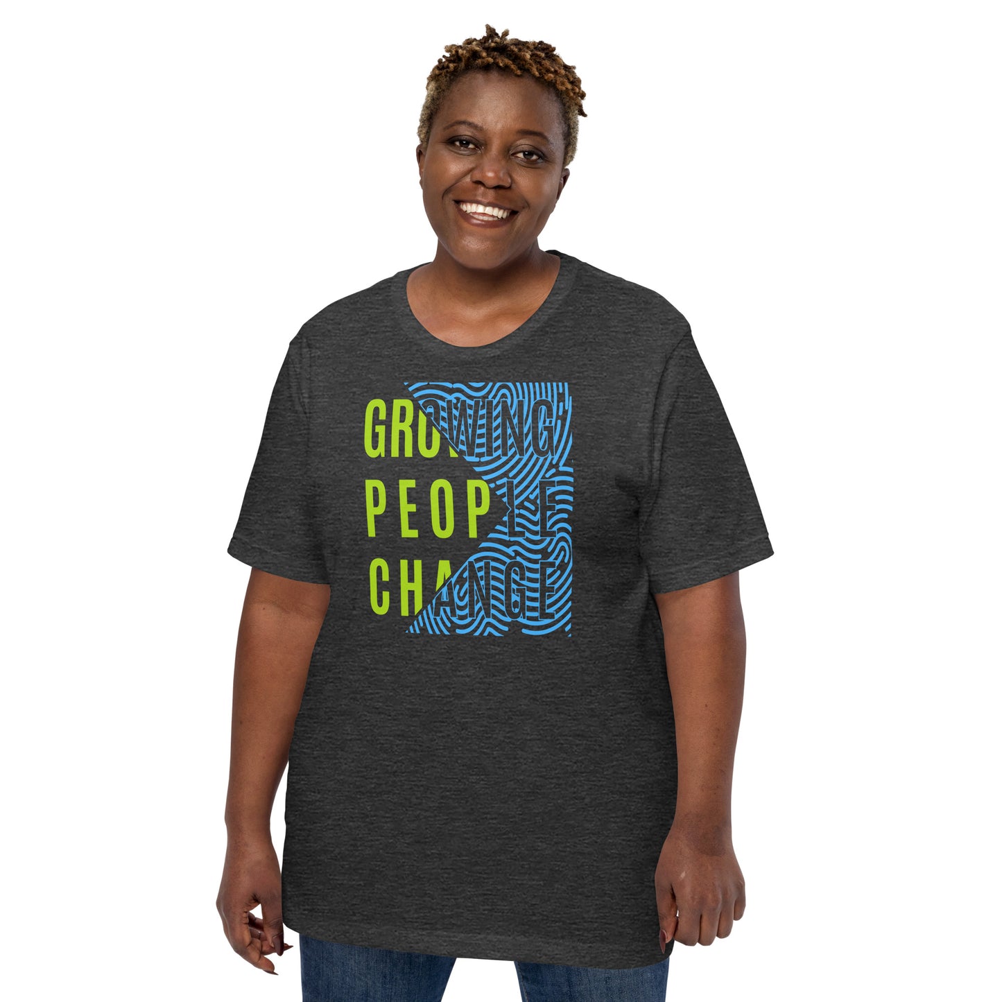 Growing People Change - Unisex t-shirt